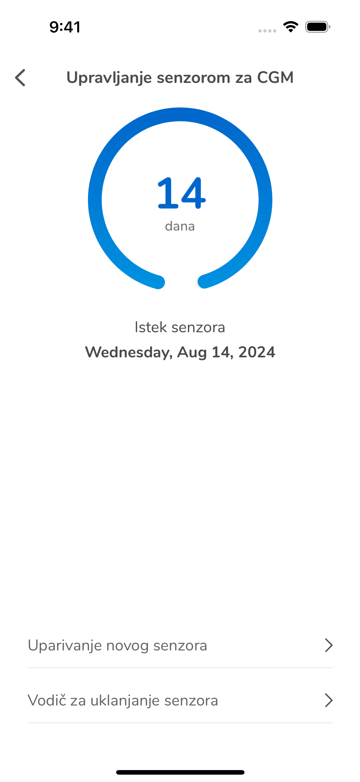 Manage CGM Session 14 days remaining_hr-HR