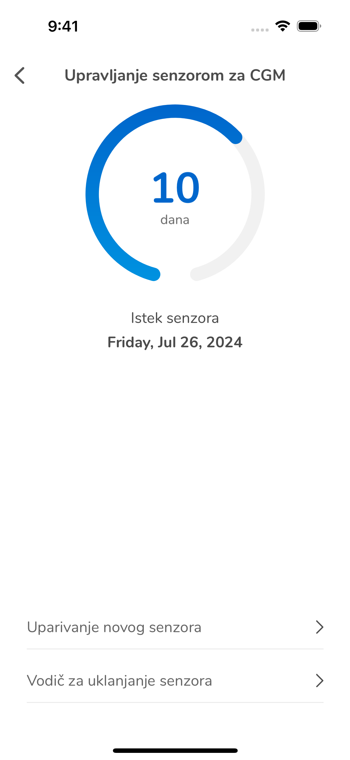 09_05_Manage%20CGM%20Session%209%20days%20remaining_hr-HR.png