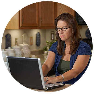 Caregiver-laptop